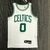 Jersey Boston Celtics 75 Anos NBA Branca e Verde