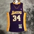 Jersey Los Angeles Lakers Retro 99/00 Mitchell & Ness Roxa