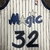 Jersey Orlando Magic Retro 94/95 Mitchell & Ness Branca e Azul