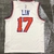 Jersey New York Knicks Tradicional Branca e Laranja