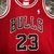 Jersey Chicago Bulls Retro 97/98 Mitchell & Ness Vermelha e Preta