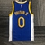 Jersey Golden State Warriors 75 Anos NBA Azul e Amarela