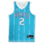 Jersey Charlotte Hornets 75 Anos Icon Edition, ideal para os fãs de basquete - Comemore os 75 anos do Charlotte Hornets com o Jersey Icon Edition - Produto oficial e licenciado da NBA - Jersey Charlotte Hornets com design icônico e exclusivo - Perfeito pa