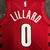 Jersey Portland Trail Blazers 22/23 Vermelha e Preta