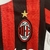 Kit infantil, AC Milan, Home 24/25, Preto e Vermelho, uniforme, futebol, crianças, camisa, shorts, meiões, torcedor, time, esporte, confortável, qualidade.