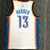 Jersey Oklahoma City Thunder Tradicional Branca e Azul