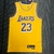 Jersey Los Angeles Lakers 75 Anos NBA Amarela