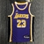 Jersey Los Angeles Lakers 75 Anos NBA Roxa