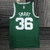 Jersey Boston Celtics 75 Anos NBA Verde e Branca