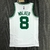 Jersey Boston Celtics 75 Anos NBA Branca e Verde