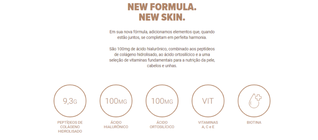 Collagen Skin Limão-siciliano - com ácido hialurônico - Essential