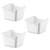 Kit 3 Organizadores Gaveta 375 Branco - comprar online