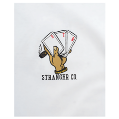 Camiseta Steetwear Hands Card (Branca) na internet