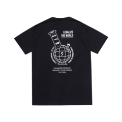 Camiseta Steetwear Bong World (Preta) - Lunavisión - Moda Streetwear