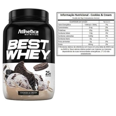 BEST WHEY ATLHETICA NUTRITION - COOKIES & CREAM 900G