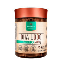 Ômega 3 DHA 1000 1400mg - 60 cápsulas Nutrify