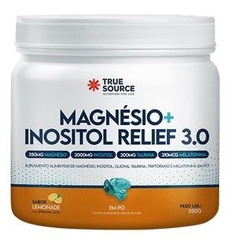 True Magnésio + Inositol Relief 3.0 - Lemonade - 350g