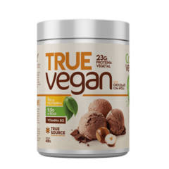 PROTEÍNA VEGANA TRUE VEGAN CHOCOLATE COM AVELÃ - 418G