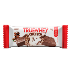 BARRA PROTEICA TRUE SOURCE TRUEWHEY CRUNCH 2.0 CHOCOLATE COM AVELÃ - 11G DE PROTEÍNA