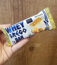 BARRA PROTEICA NUTRATA WHEY GREGO BAR MOUSSE DE MARACUJÁ - 11G DE PROTEÍNA