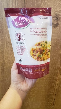 MASSA ALIMENTÍCIA DE KONJAC TIPO PAPPARDELLE - KONJAC MASSA FIT 270G