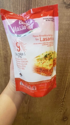 MASSA ALIMENTÍCIA DE KONJAC TIPO LASANHA - KONJAC MASSA FIT 270G