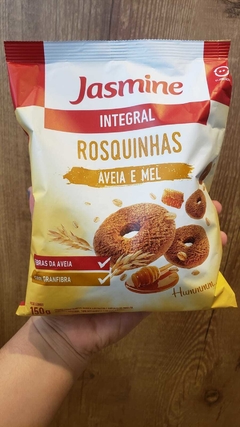 ROSQUINHAS INTEGRAIS AVEIA & MEL JASMINE - 150g