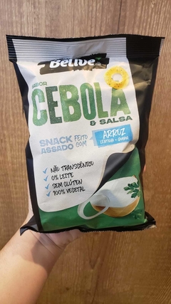 SNACKS SABOR CEBOLA & SALSA - BELIVE 35g