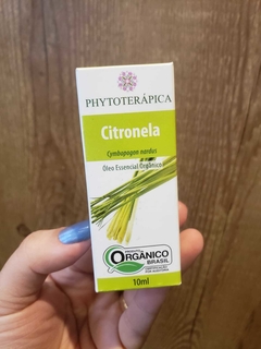 ÓLEO ESSENCIAL DE CITRONELA (ORGÂNICO) - PHYTOTERÁPICA - 10ml