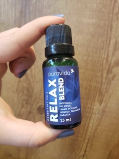 ÓLEO ESSENCIAL RELAX BLEND - PURAVIDA - 15ml