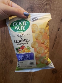 SNACKS DE LEGUMES SABOR QUEIJO - GOOD SOY 25g