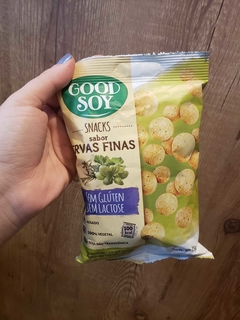 SNACKS SABOR ERVAS FINAS - GOOD SOY 25g