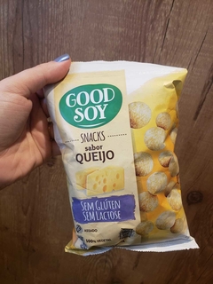 SNACKS SABOR QUEIJO - GOOD SOY 25g