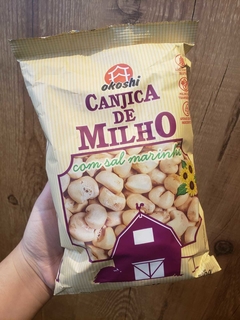 CANJICA DE MILHO COM SAL MARINHO - OKOSHI 50g