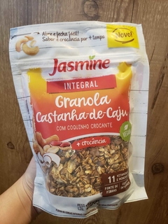 GRANOLA CASTANHA-DE-CAJU COM COQUINHO CROCANTE INTEGRAL (VEGANA) - JASMINE 250g