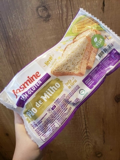 PÃO DE MILHO VEGANO JASMINE - 350g