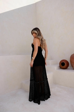 VESTIDO LONGO RENDA SAL na internet