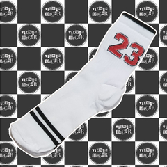 Media - jordan - 23 blancas - comprar online