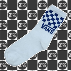 Media - Vans - azul cuadrille - comprar online