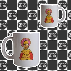 Taza - Los Simpson - Homero buda