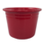 Vaso Cachepot 09 Alumínio Vermelho