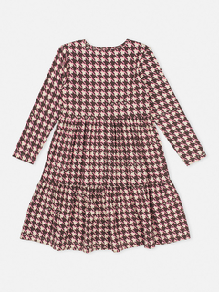 VESTIDO MANGA LONGA PIED POULE MOMI H4370 - loja online