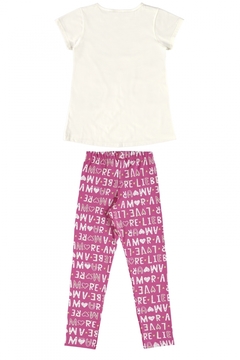 Conjunto Blusa E Legging Infantil (Branco) Quimby-29379.10.000106 - comprar online