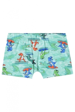 Sunga Boxer Em Poliéster FPS +50 Infantil (Verde) Quimby-1410.29484.04.SB0099