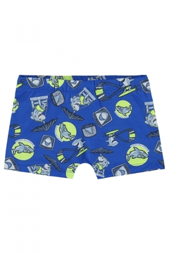 Sunga Boxer Em Poliéster FPS +50 Infantil (Azul) Quimby-1410.29484.06.SB0100