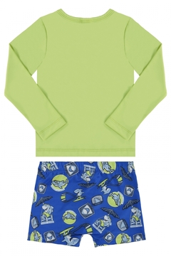 Conjunto Blusa E Sunga FPS +50 Infantil (verde) Quimby-1208.29486.04.130535 - comprar online