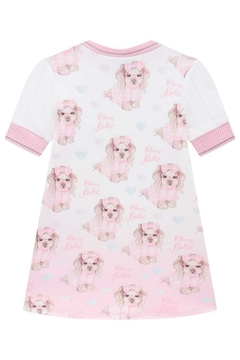 Vestido em Fly Tech e Tule Cachorrinho 73227 Kukiê - Bambinos For Kids