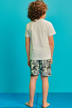 PIJAMA CAMISETA MC E BERMUDA LUC.BOO- 52617 - comprar online