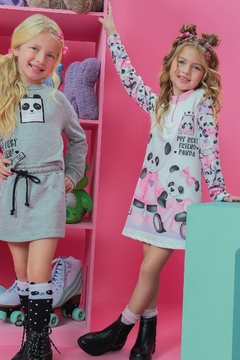 Vestido Best Friend em Molecotton Sublimado KUKIE 64239 - loja online