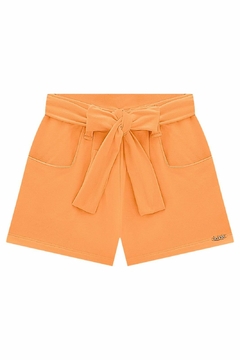 Shorts em Molevisco 65558 Kukiê- LARANJA CLARO